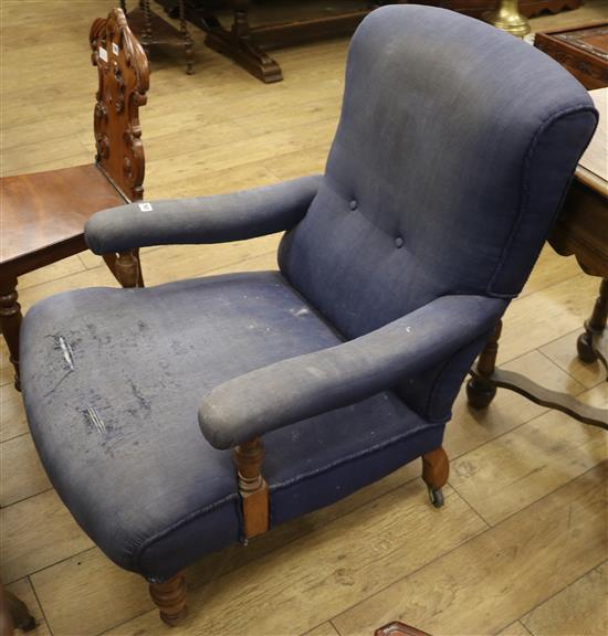 Victorian armchair